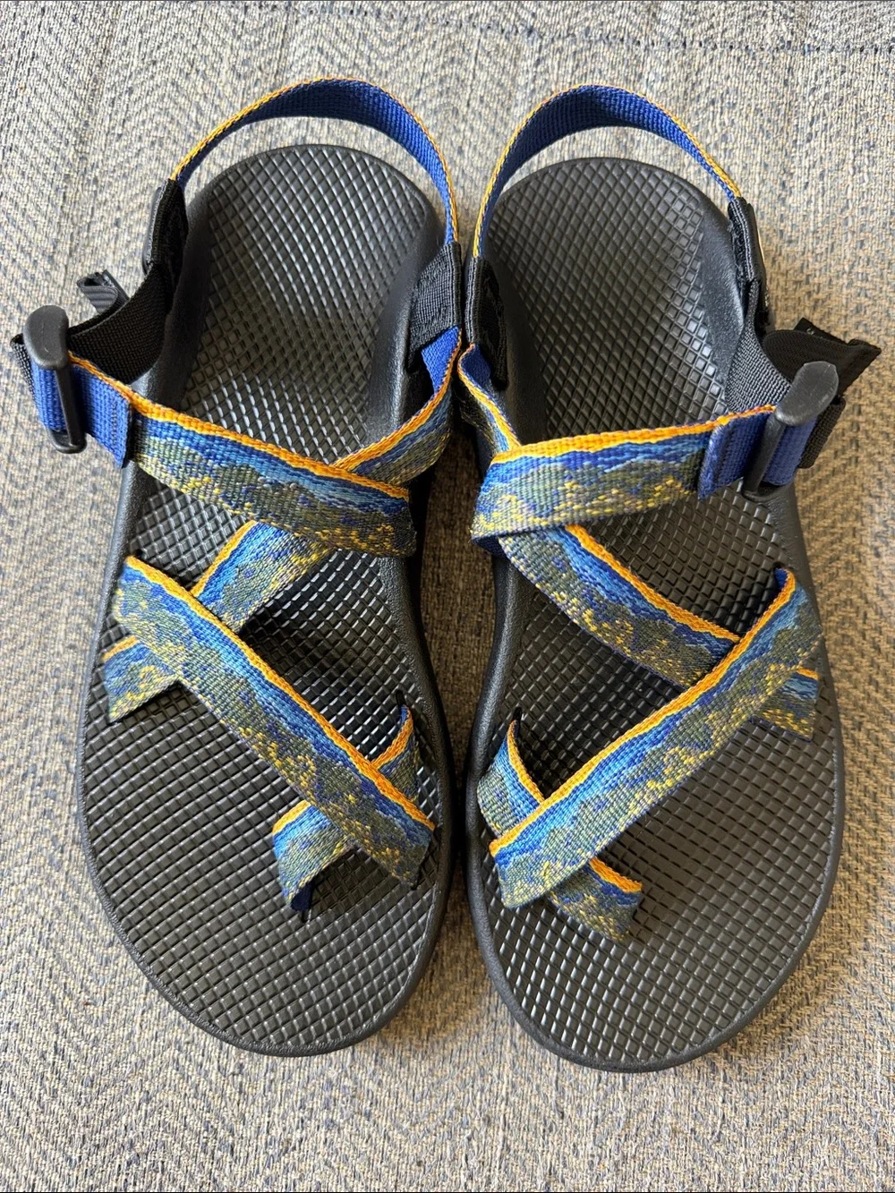 Chaco Z2 National Park Smoky Mountains Sandals Smoky Sunrise Mens Size 9